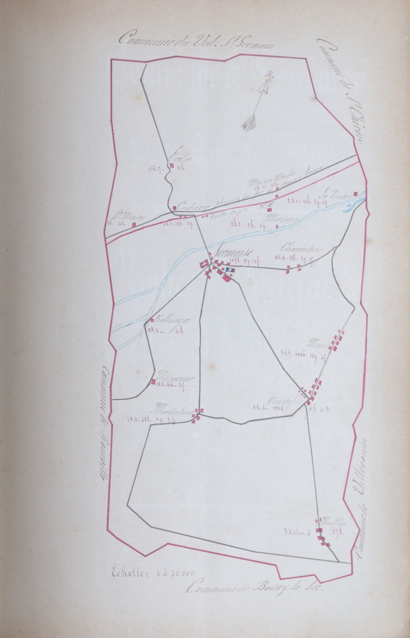 Manuscrit original de Louis Théodore Vernier, feuillet 3/24